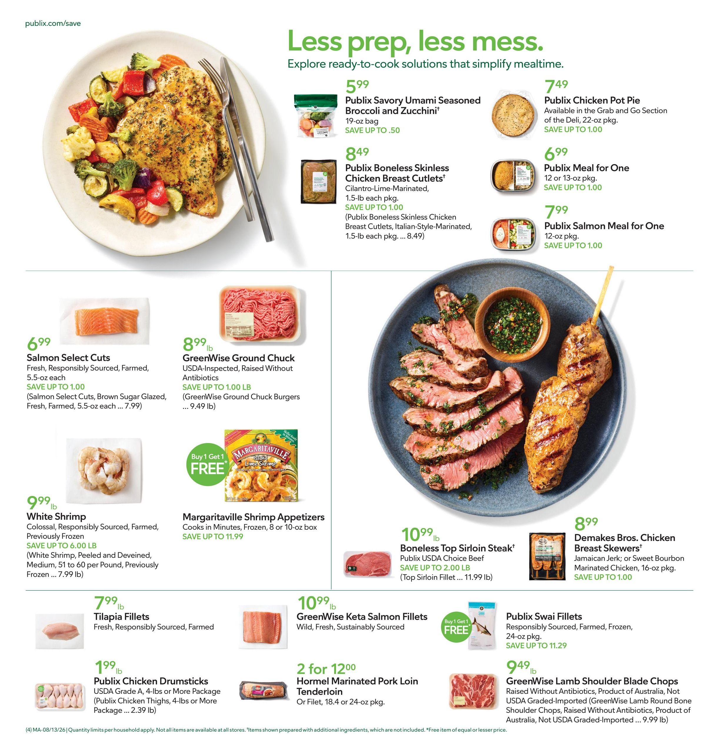 Publix (Boca Raton Area, FL) Weekly Ad August 13 - 19, 2026