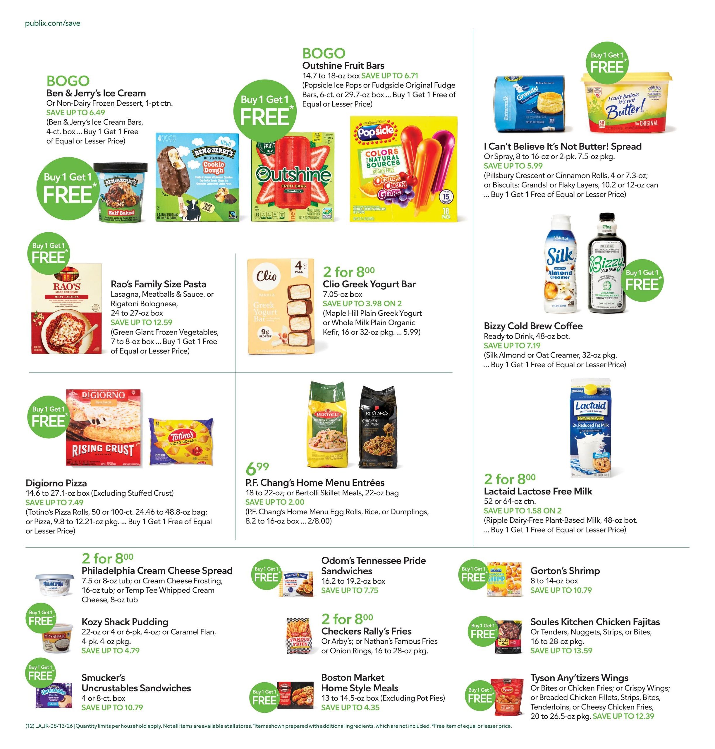 Publix (Cape Coral Area, FL) Weekly Ad August 13 - 19, 2026