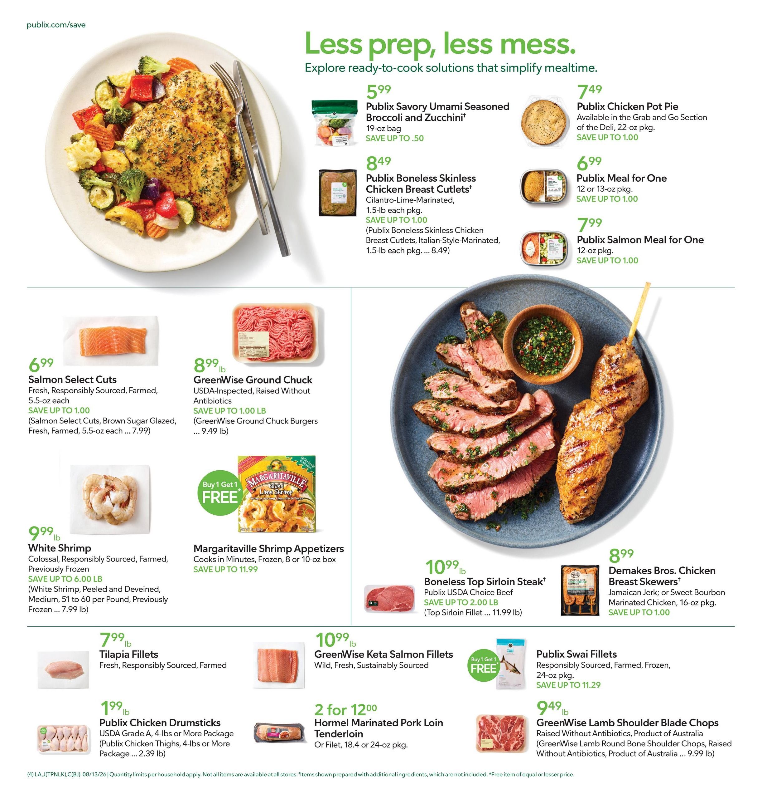 Publix (Cape Coral Area, FL) Weekly Ad August 13 - 19, 2026