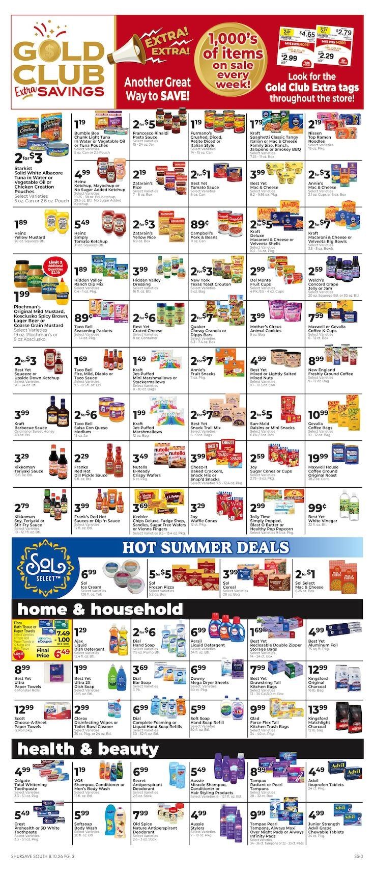 Freed's Market Weekly Ad August 13 - 19, 2026