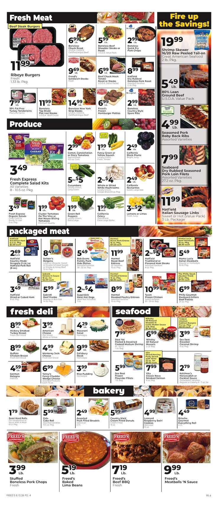 Freed's Market Weekly Ad August 13 - 19, 2026