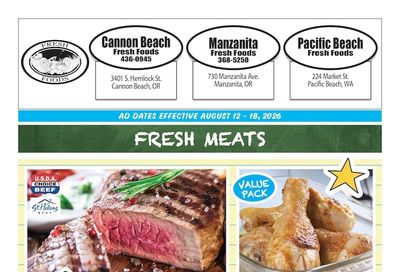 Fresh Foods Marketplace Weekly Ad August 12 - 18, 2026