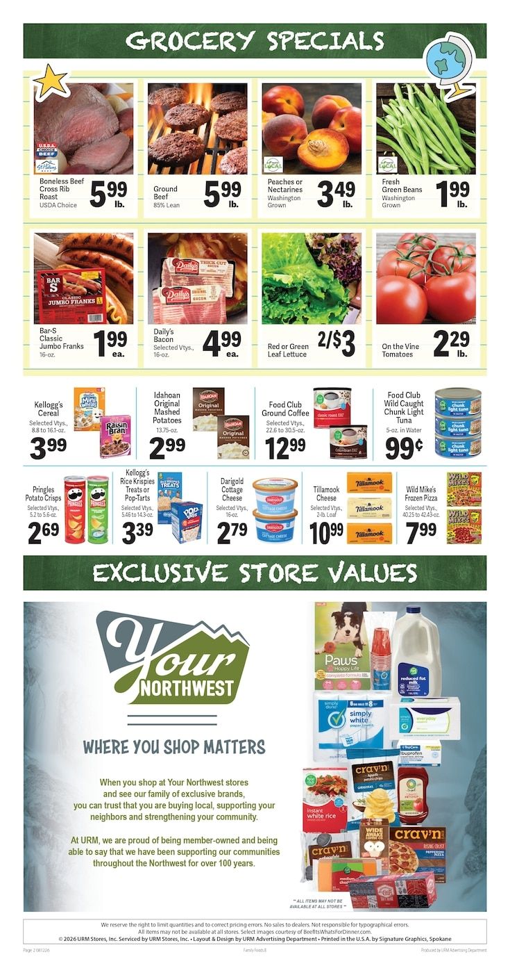 Fresh Foods Marketplace Weekly Ad August 12 - 18, 2026