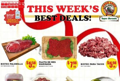 Poco Loco Supermercado (Elgin and other locations, TX) Weekly Ad August 12 - 18, 2026