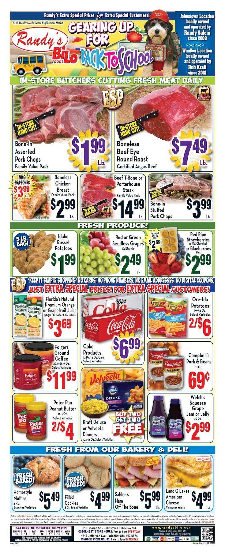 Randy's BiLo Weekly Ad August 13 - 19, 2026