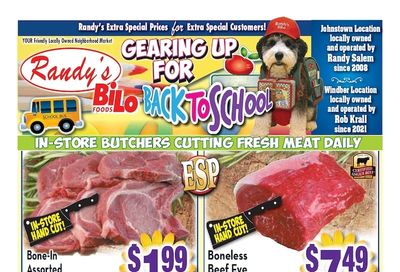 Randy's BiLo Weekly Ad August 13 - 19, 2026