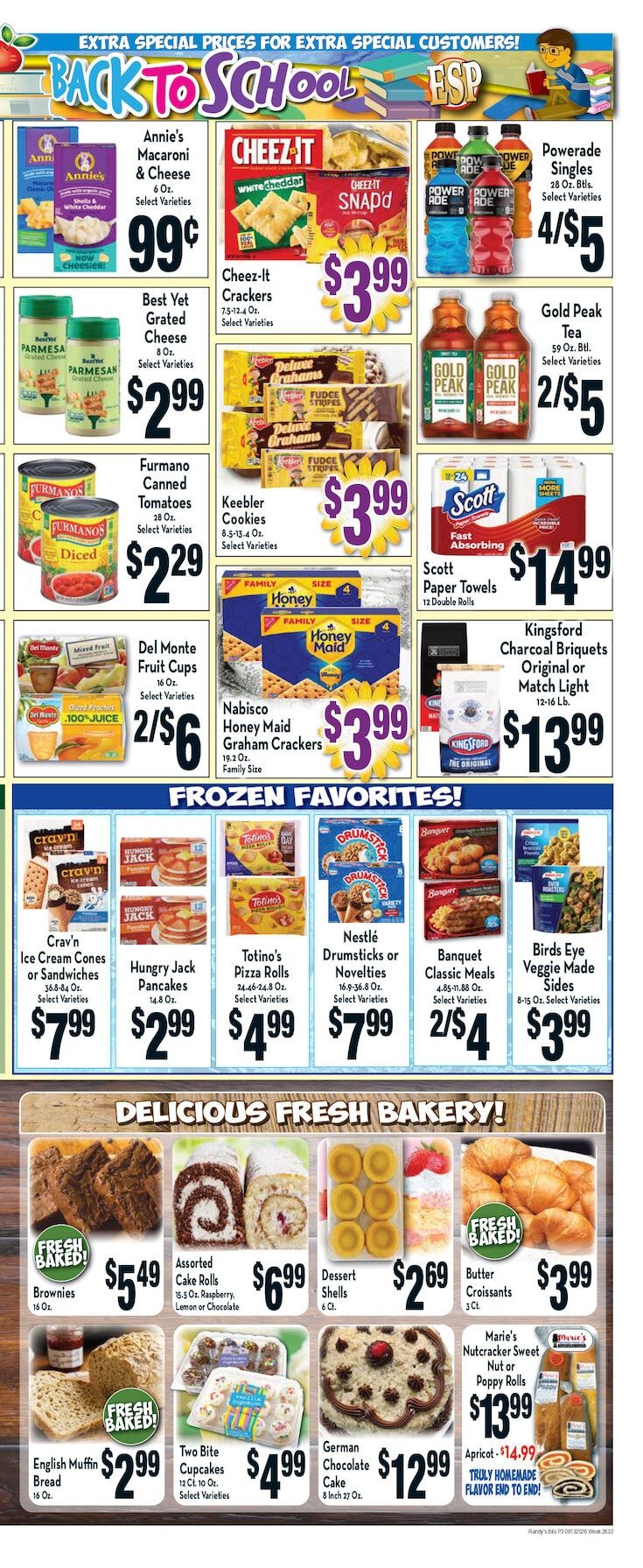 Randy's BiLo Weekly Ad August 13 - 19, 2026