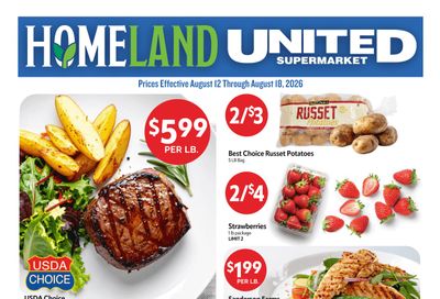 Homeland Stores (Elk City, OK) Weekly Ad August 12 - 18, 2026