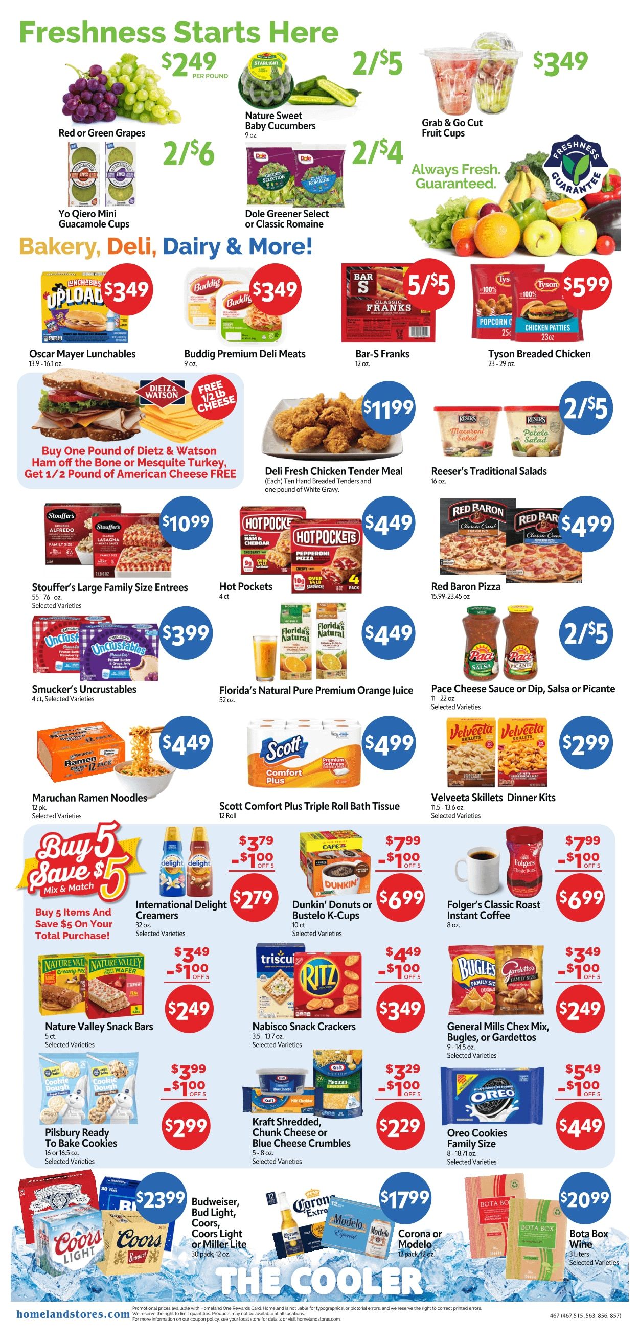 Homeland Stores (Haskell, OK) Weekly Ad August 12 - 18, 2026