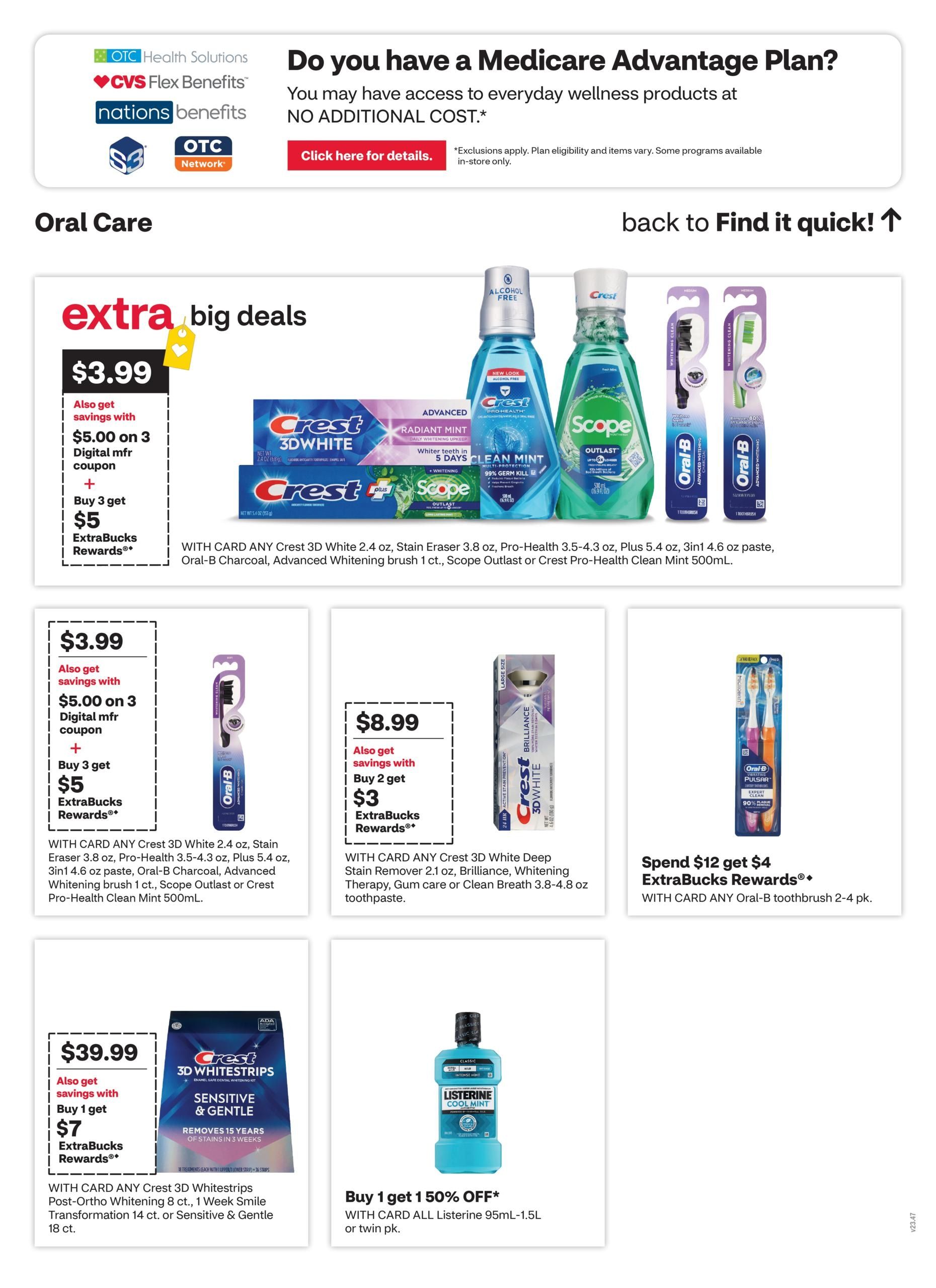 CVS Pharmacy (Fayetteville–Raleigh Area, NC) Weekly Ad August 16 - 22, 2026