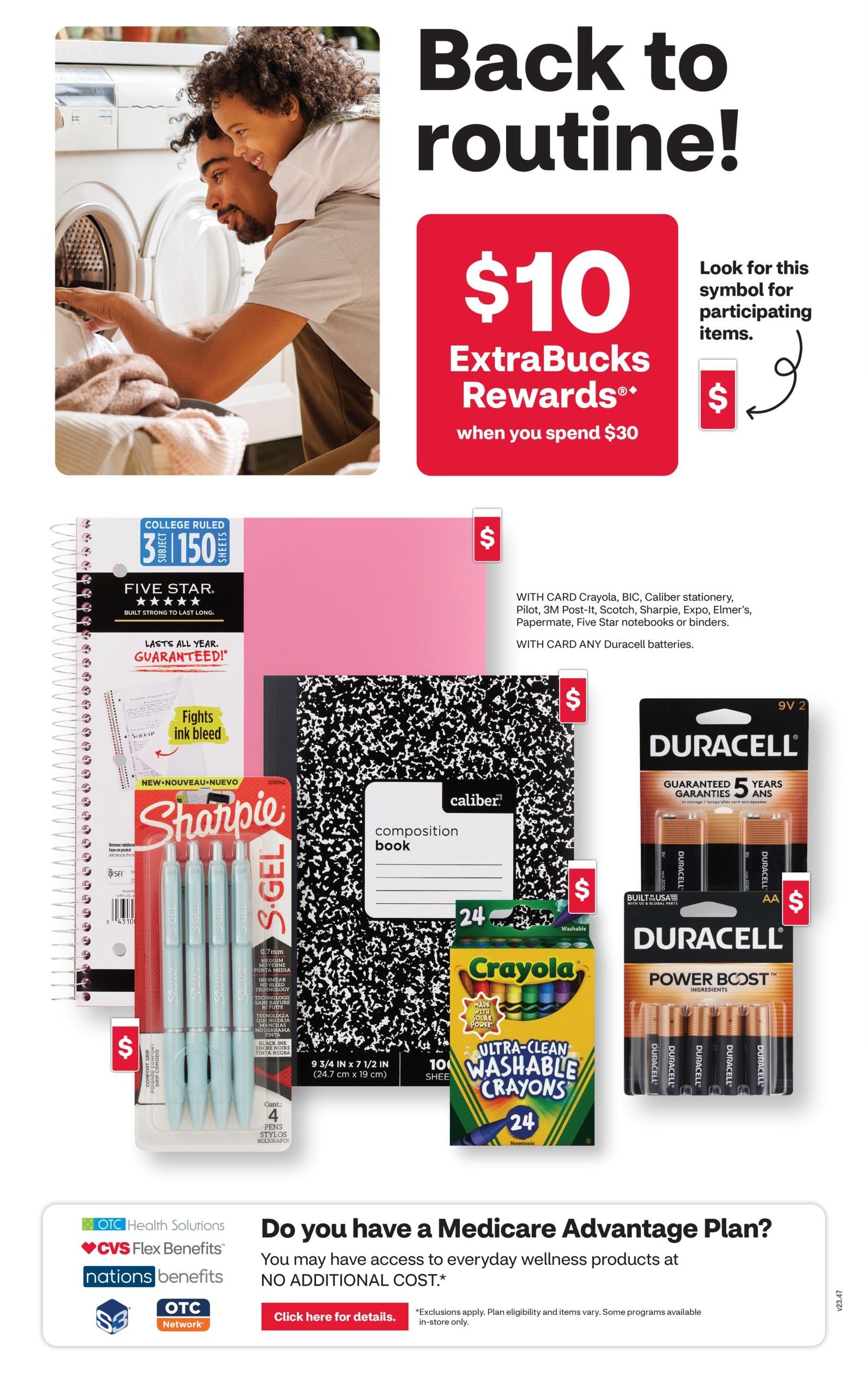 CVS Pharmacy (Fayetteville–Raleigh Area, NC) Weekly Ad August 16 - 22, 2026