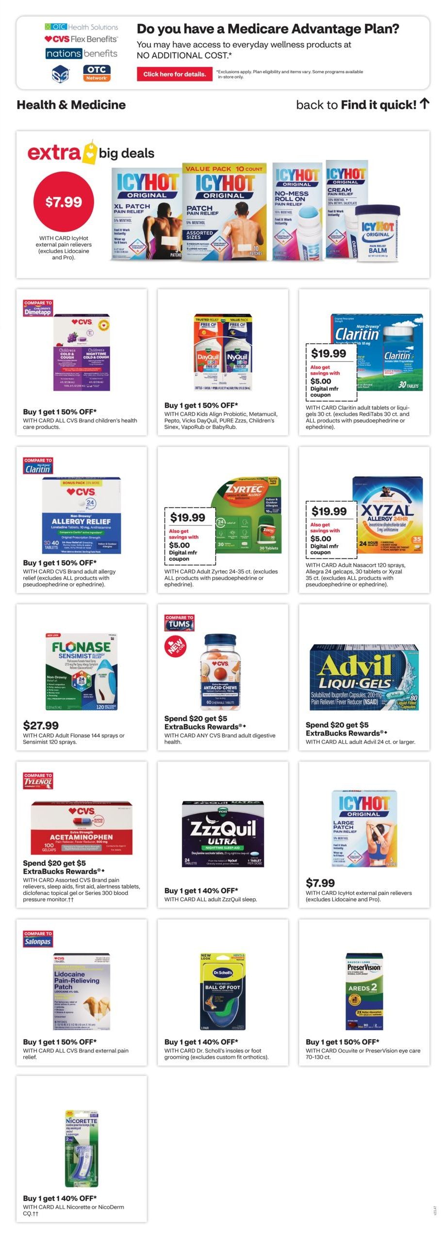 CVS Pharmacy (Fayetteville–Raleigh Area, NC) Weekly Ad August 16 - 22, 2026