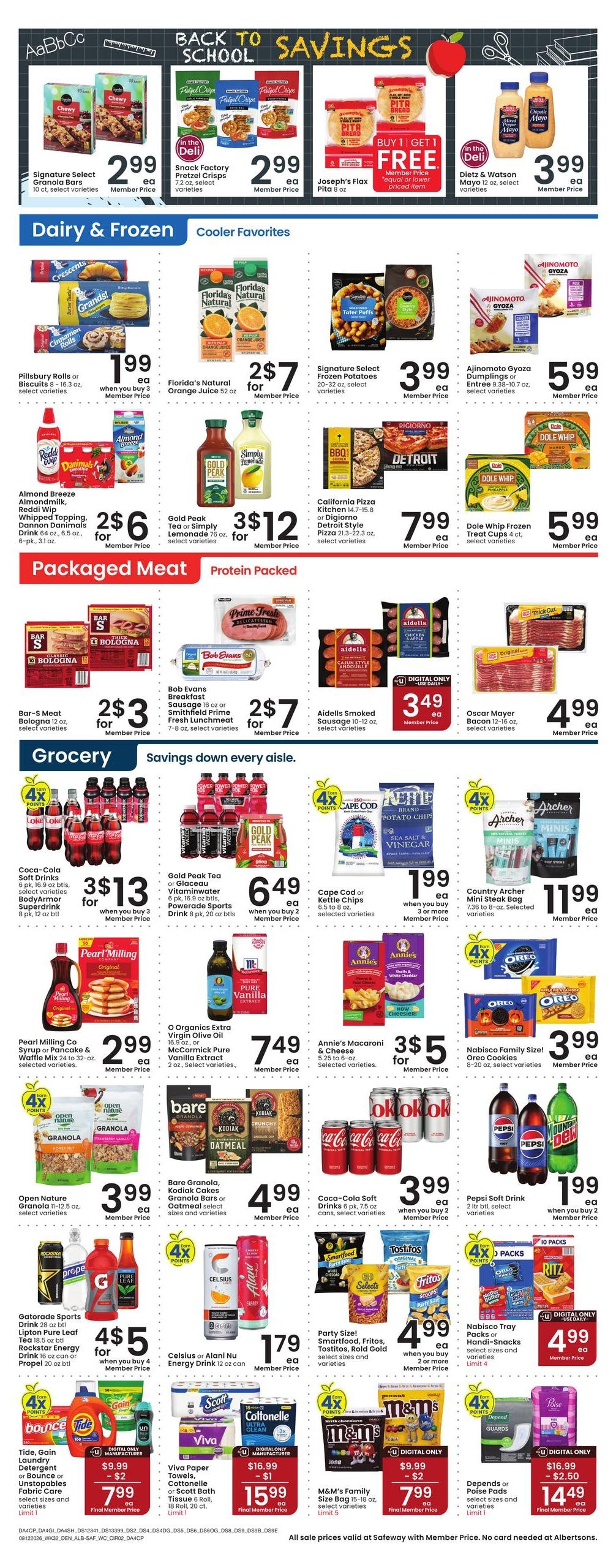Safeway (NE, WY) Weekly Ad August 12 - 18, 2026