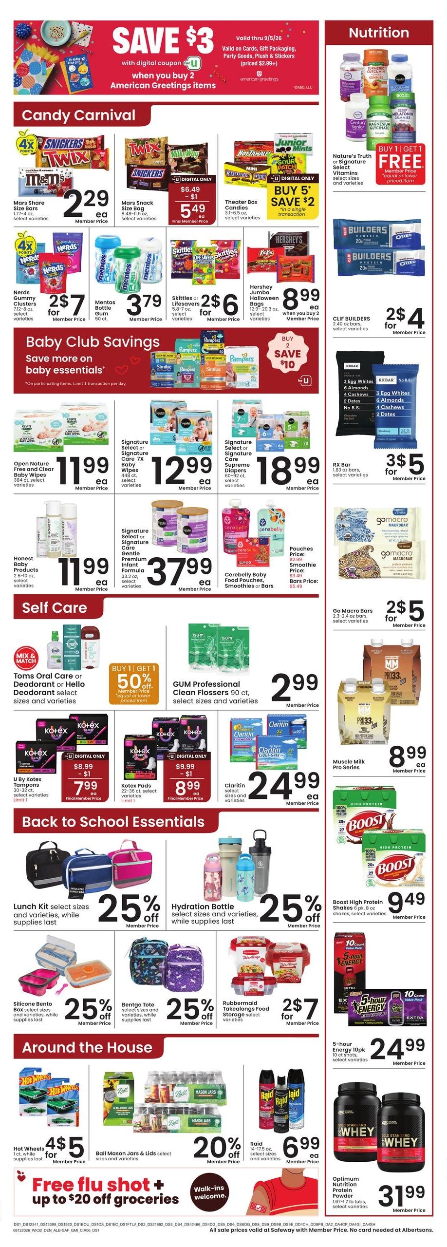 Safeway (NE, WY) Weekly Ad August 12 - 18, 2026