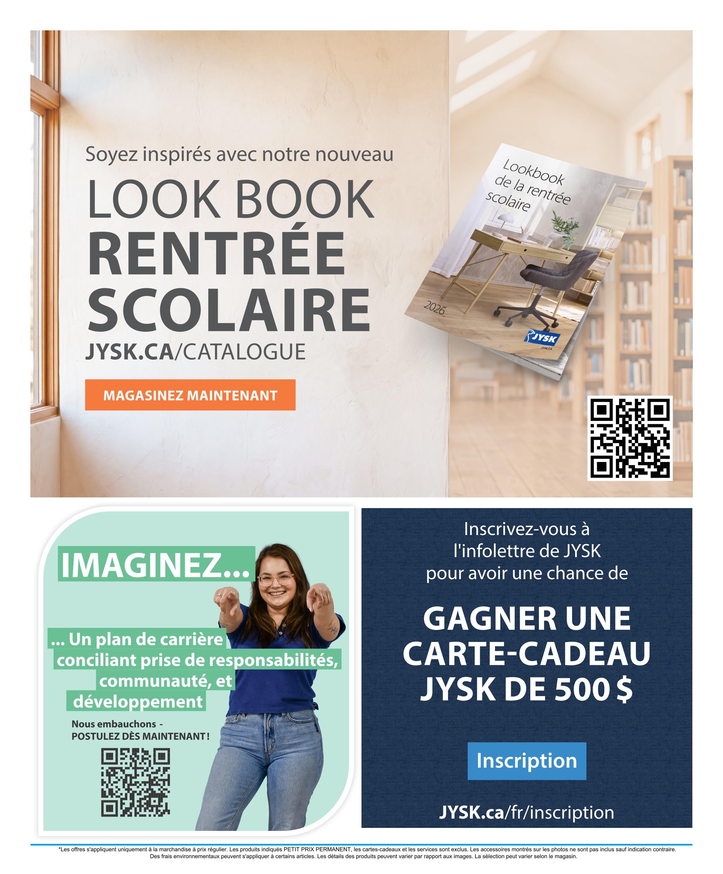 JYSK (QC) Flyer August 13 to 26
