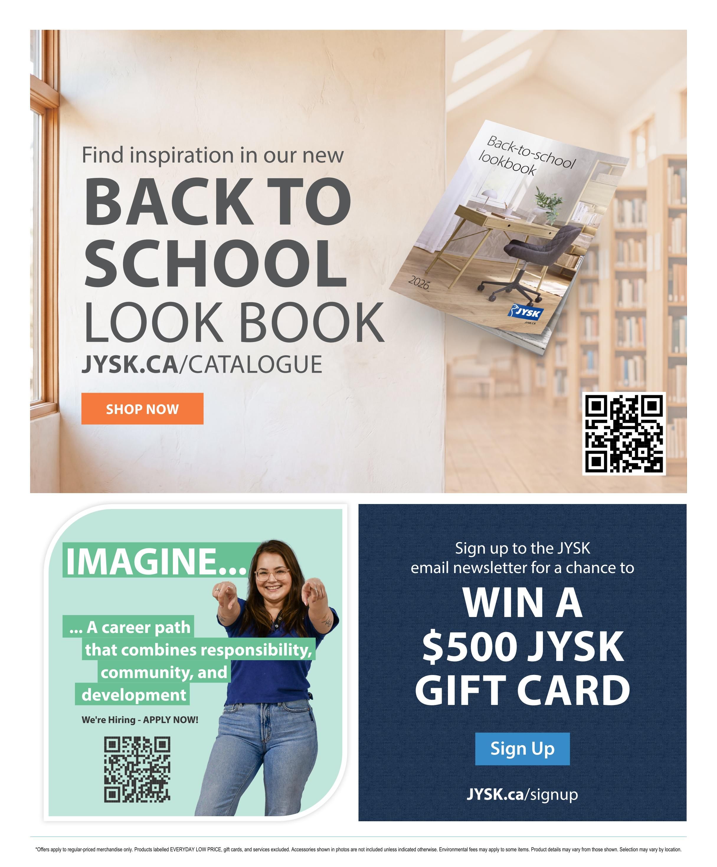 JYSK Flyer August 13 to 26
