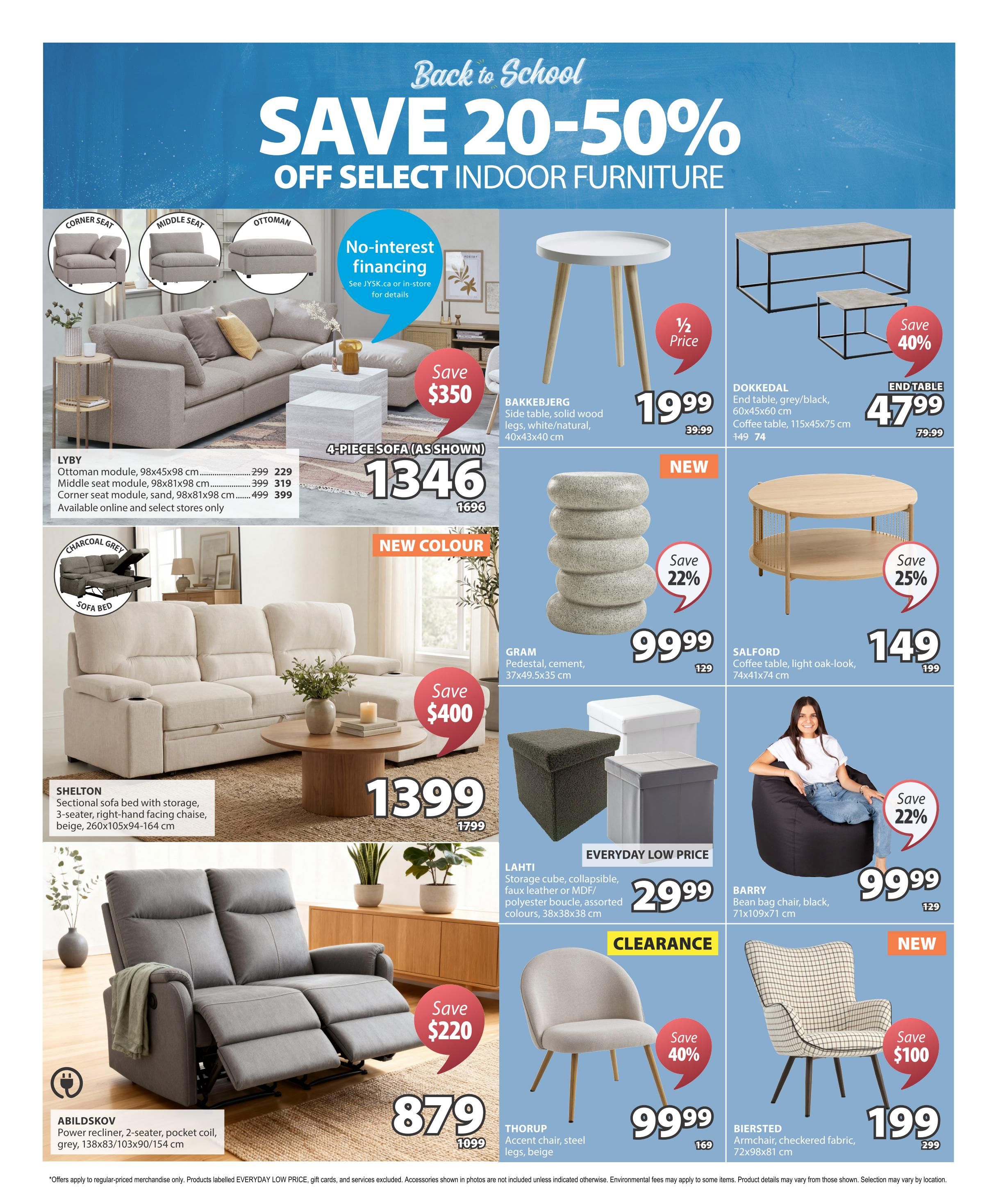 JYSK Flyer August 13 to 26