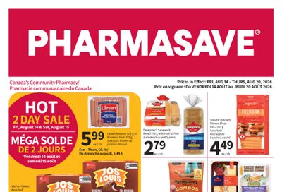 Pharmasave (NB) Flyer August 14 to 20