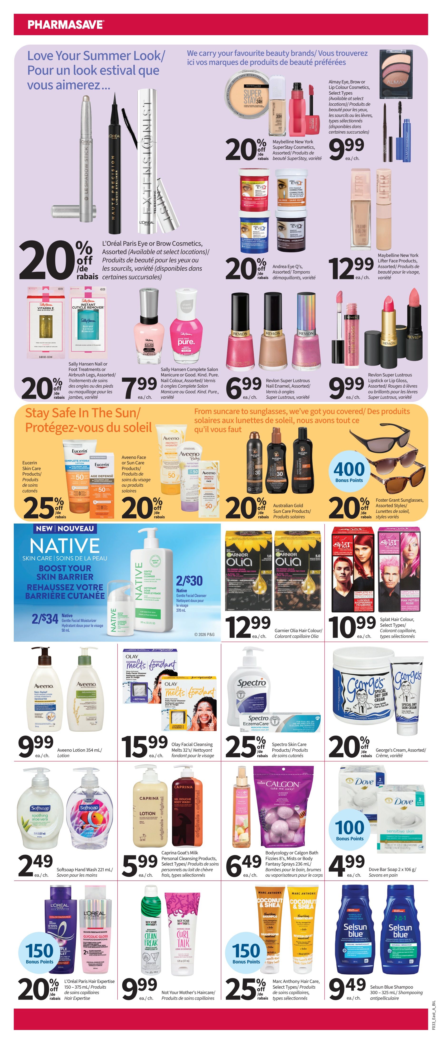 Pharmasave (NB) Flyer August 14 to 20
