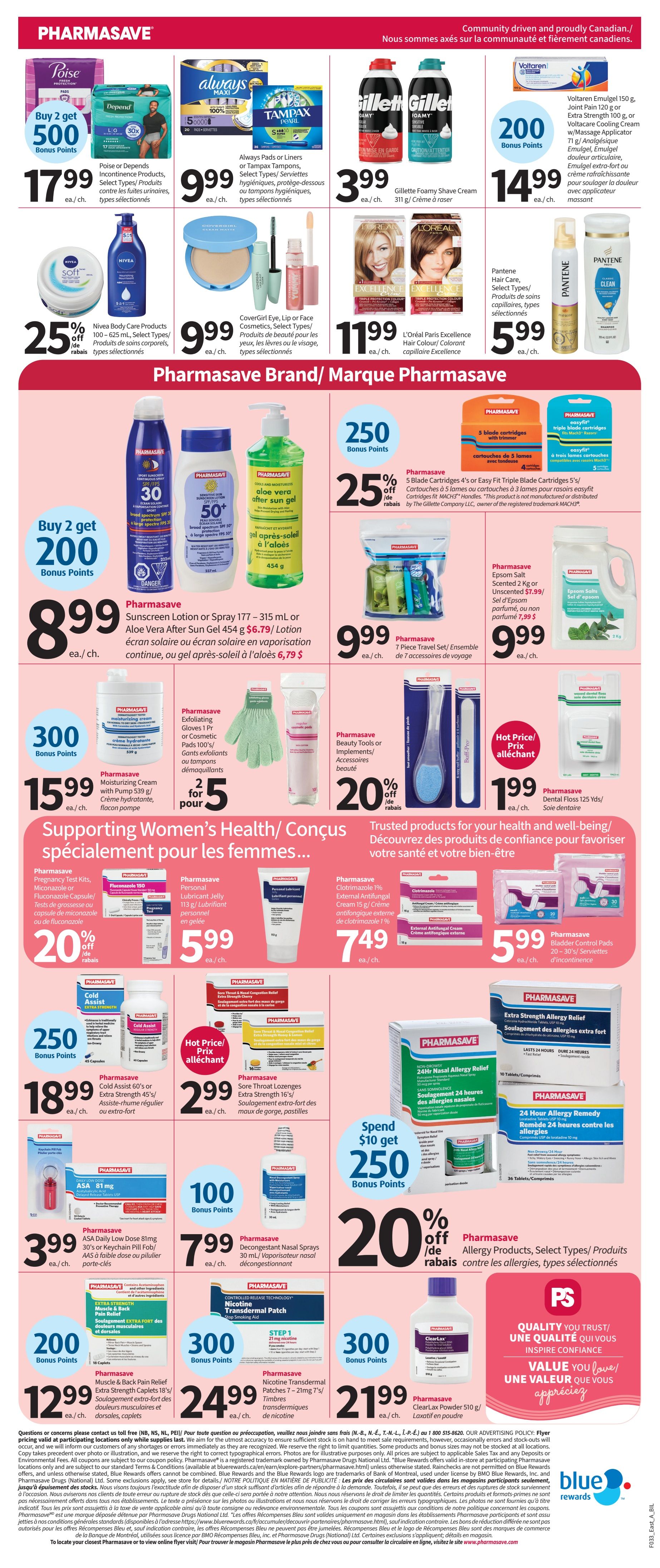 Pharmasave (NB) Flyer August 14 to 20