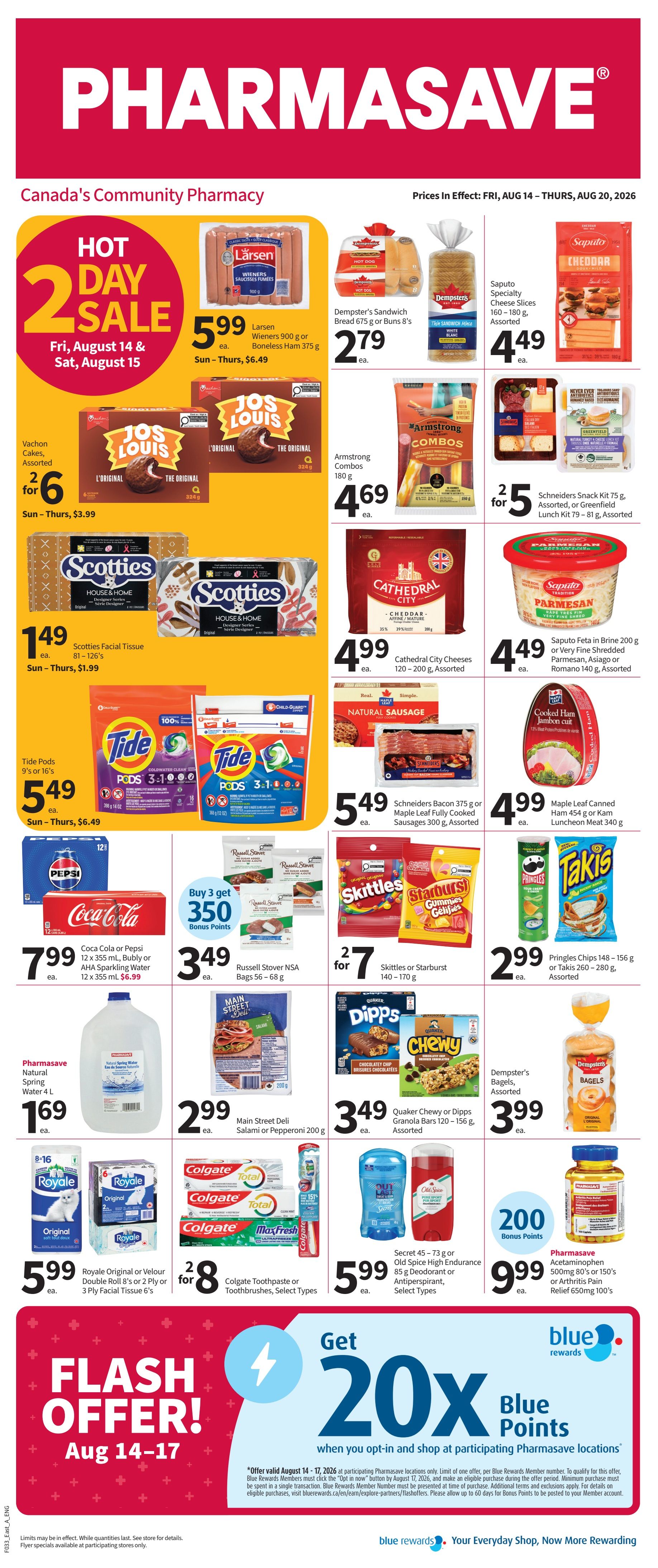 Pharmasave (Atlantic) Flyer August 14 to 20