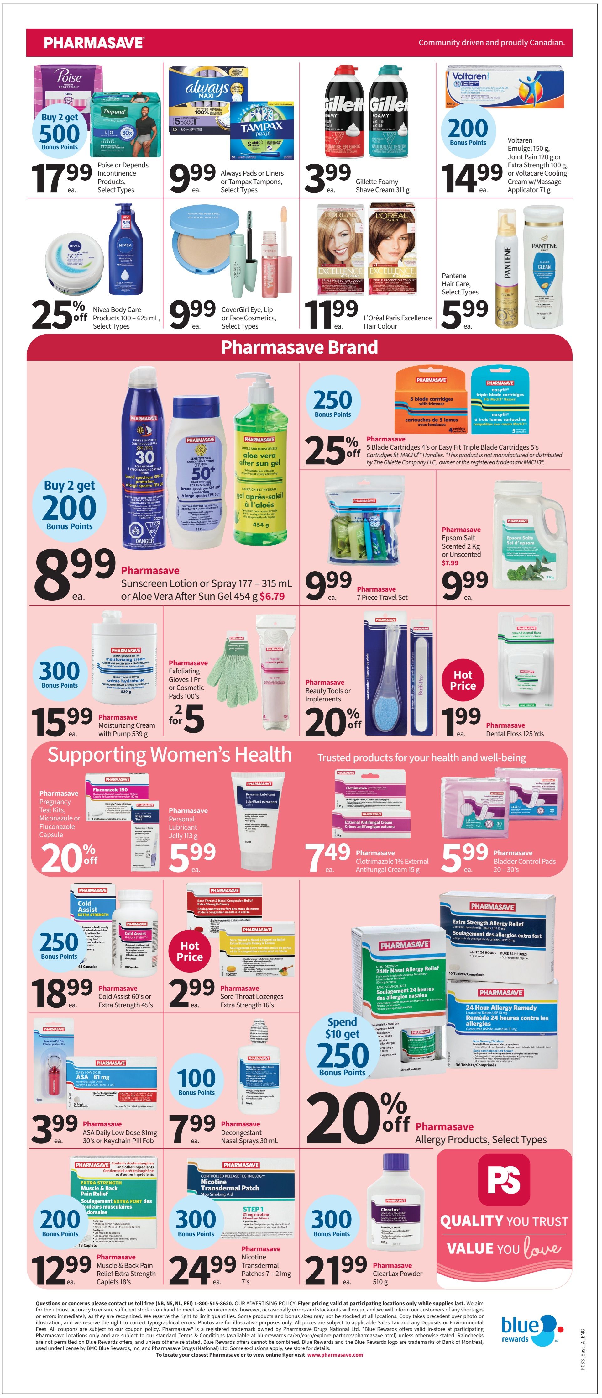 Pharmasave (Atlantic) Flyer August 14 to 20