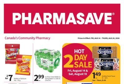 Pharmasave (West) Flyer August 14 to 20