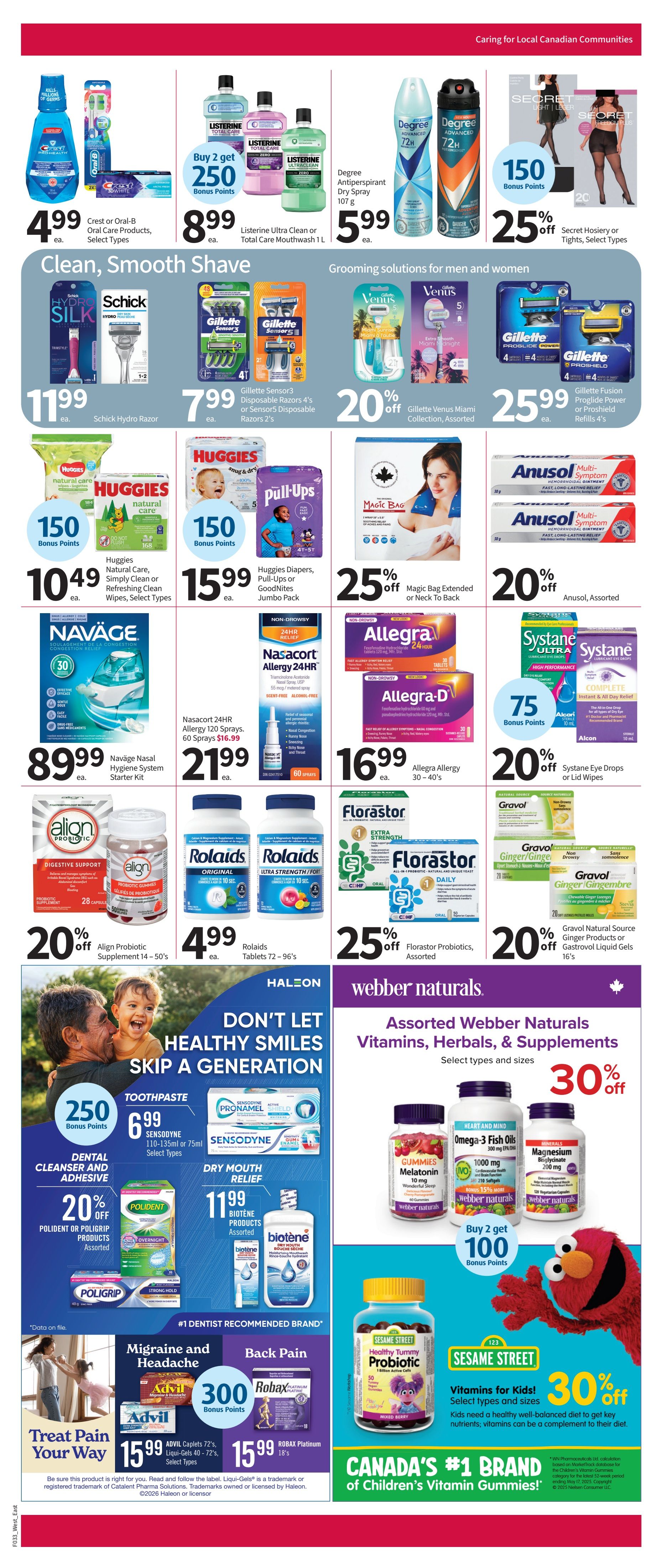 Pharmasave (West) Flyer August 14 to 20