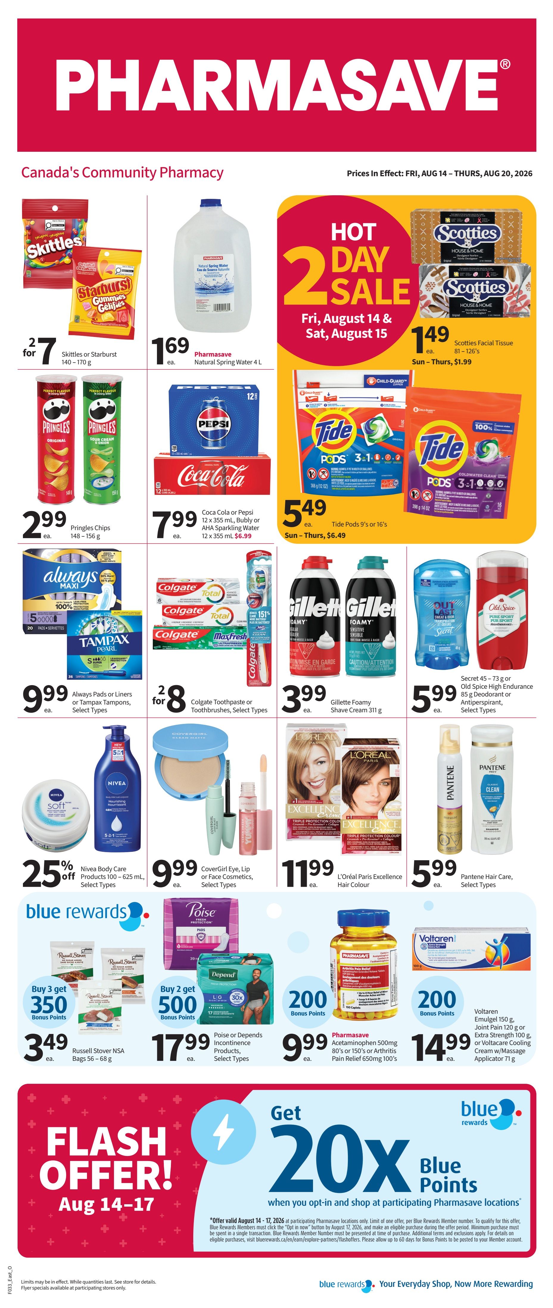 Pharmasave (ON) Flyer August 14 to 20