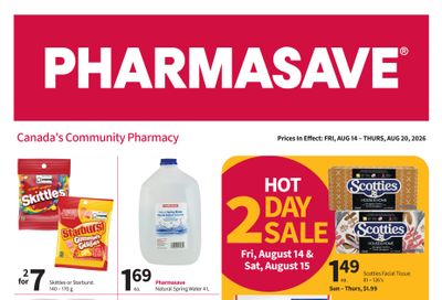 Pharmasave (ON) Flyer August 14 to 20