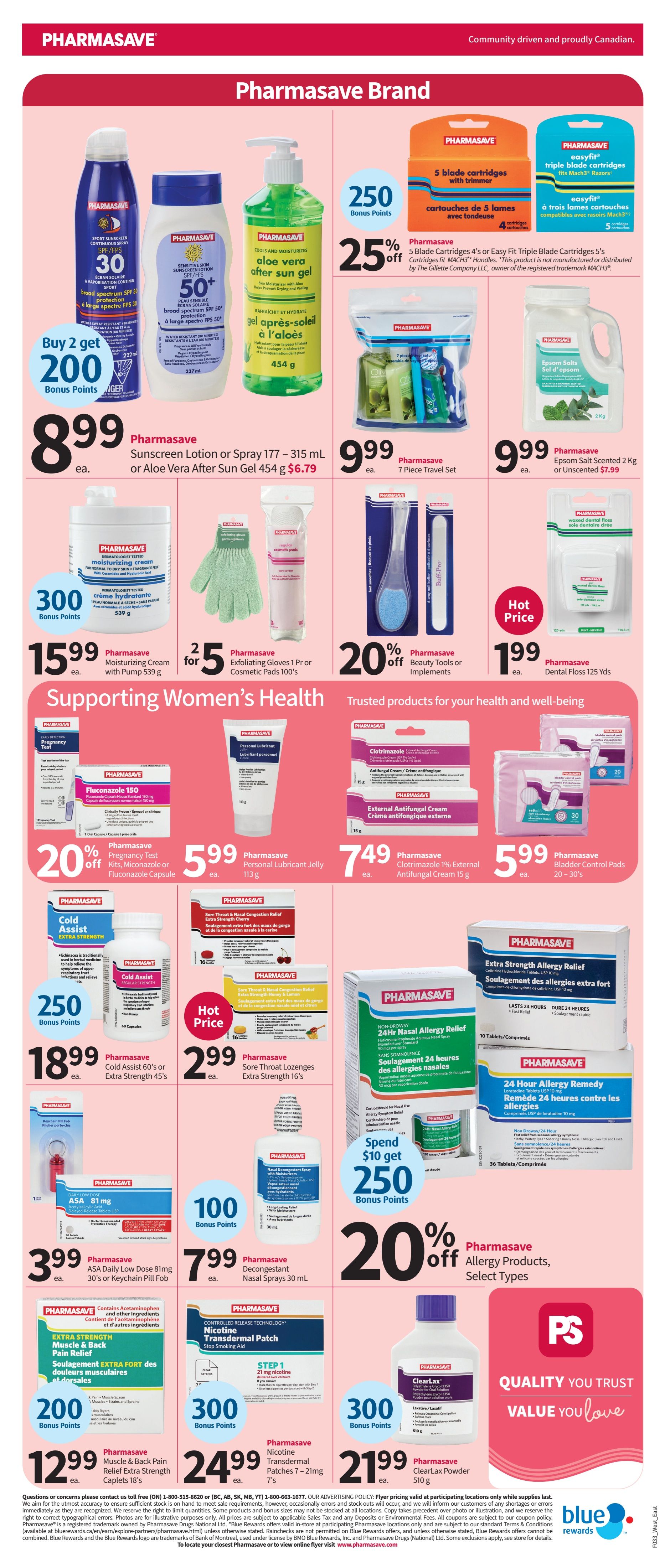 Pharmasave (ON) Flyer August 14 to 20