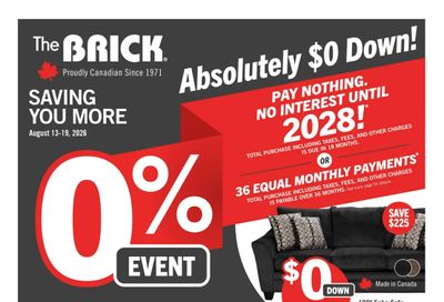 The Brick Flyer August 13 to 19