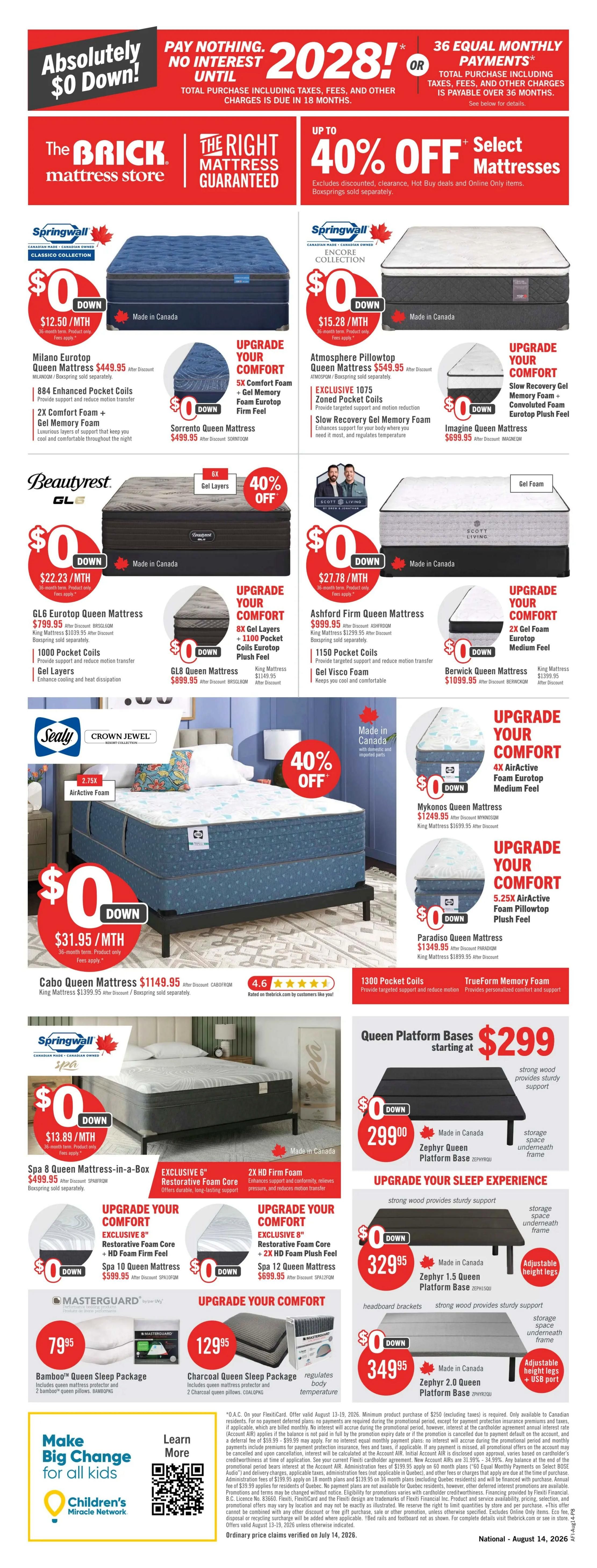 The Brick Flyer August 13 to 19