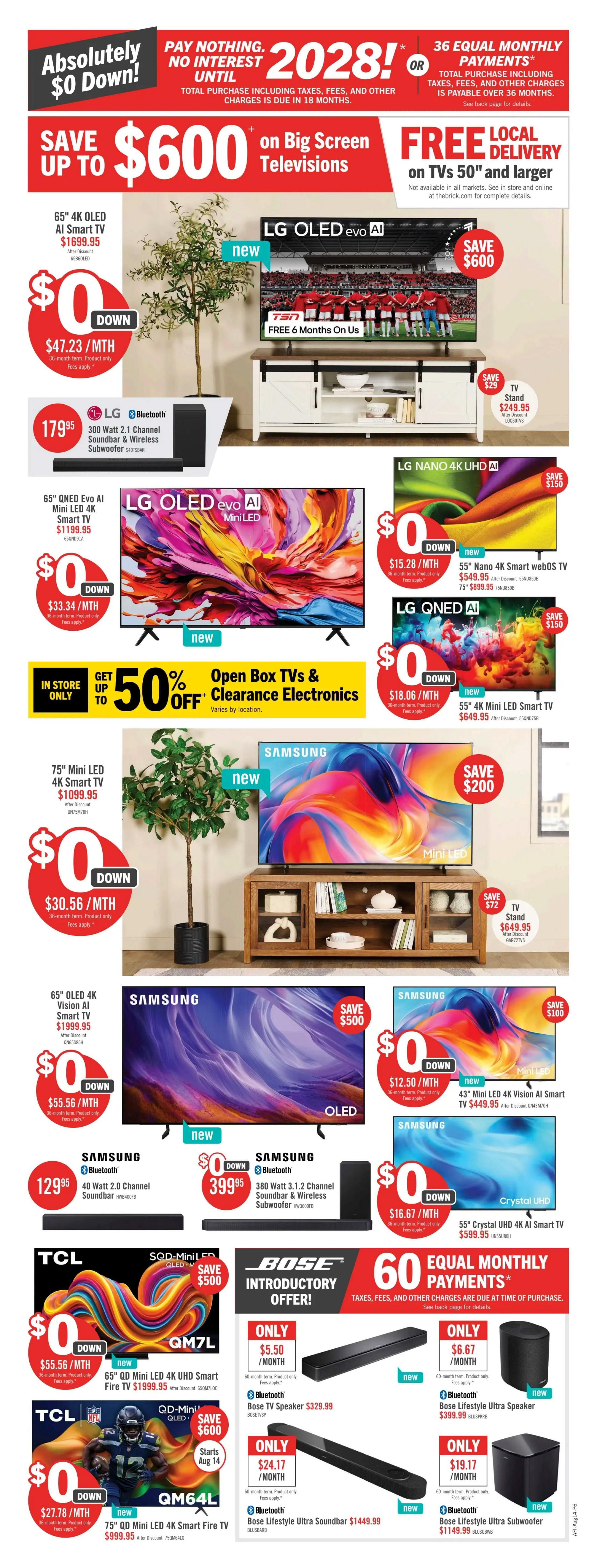 The Brick Flyer August 13 to 19
