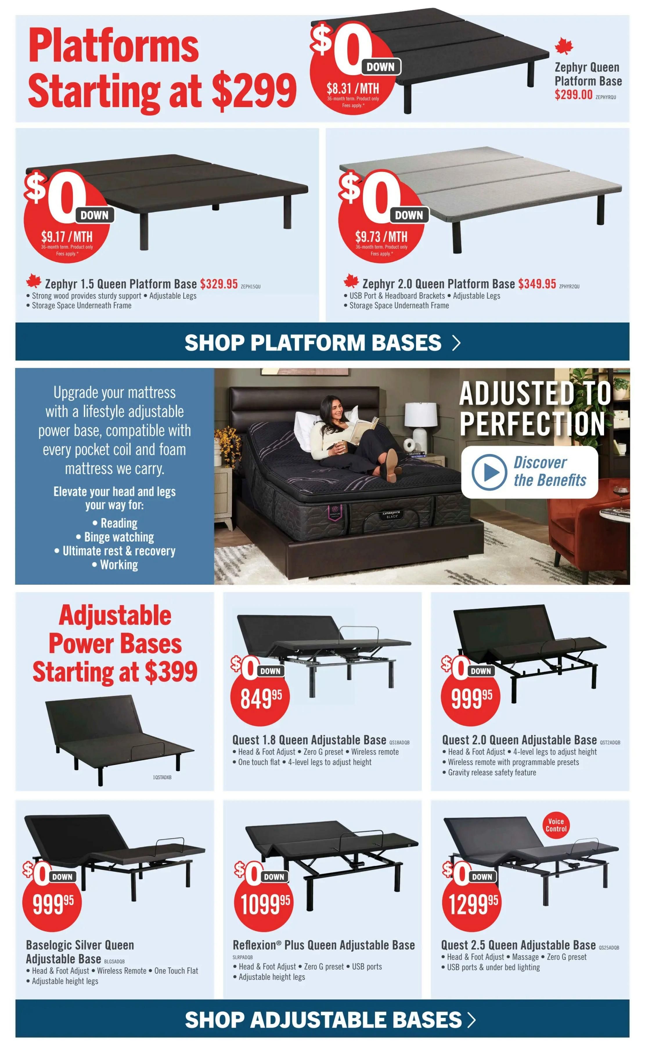 The Brick Mattress Store Flyer August 13 to 19