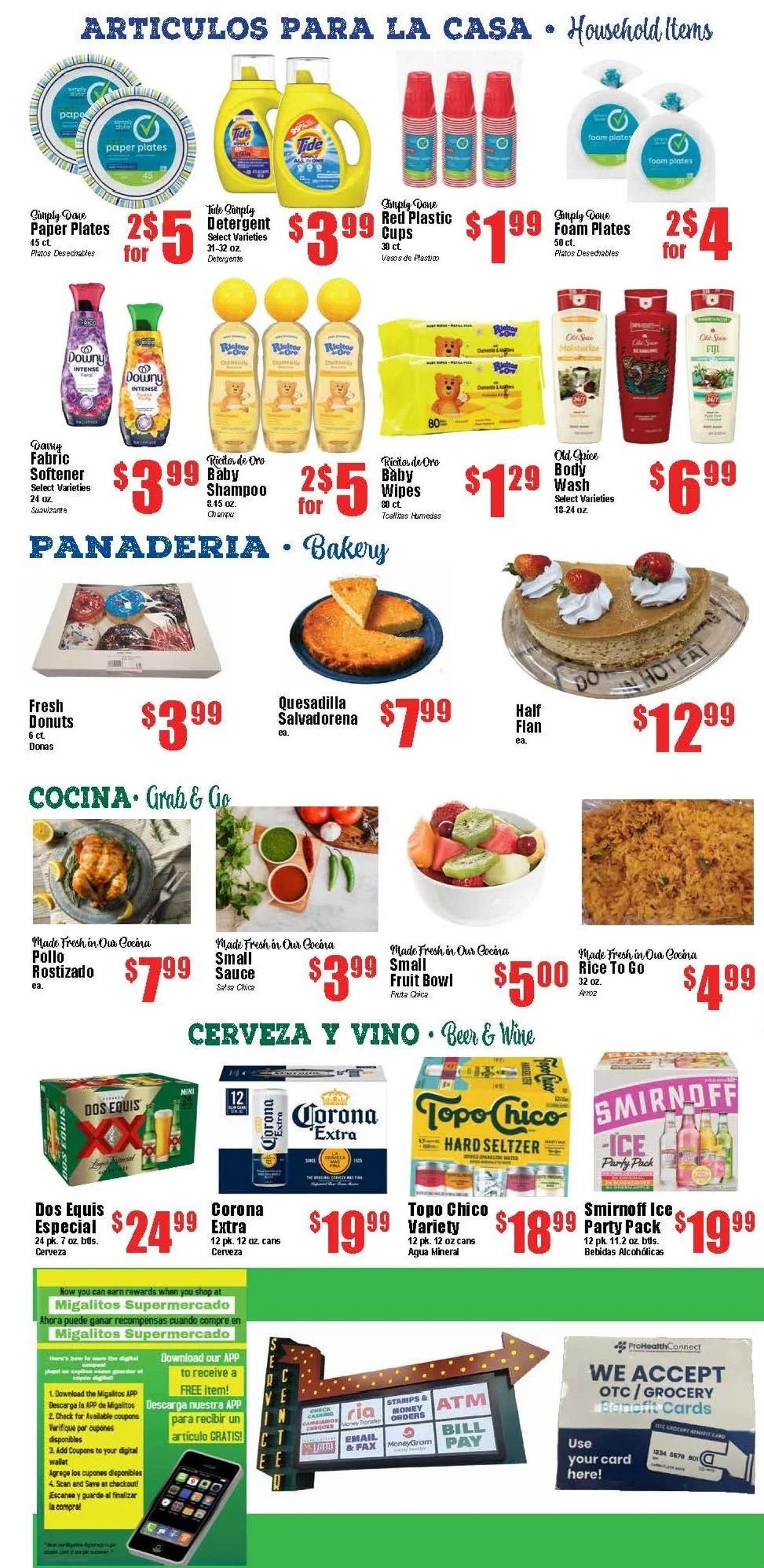Migalitos Supermercado Weekly Ad August 12 - 18, 2026