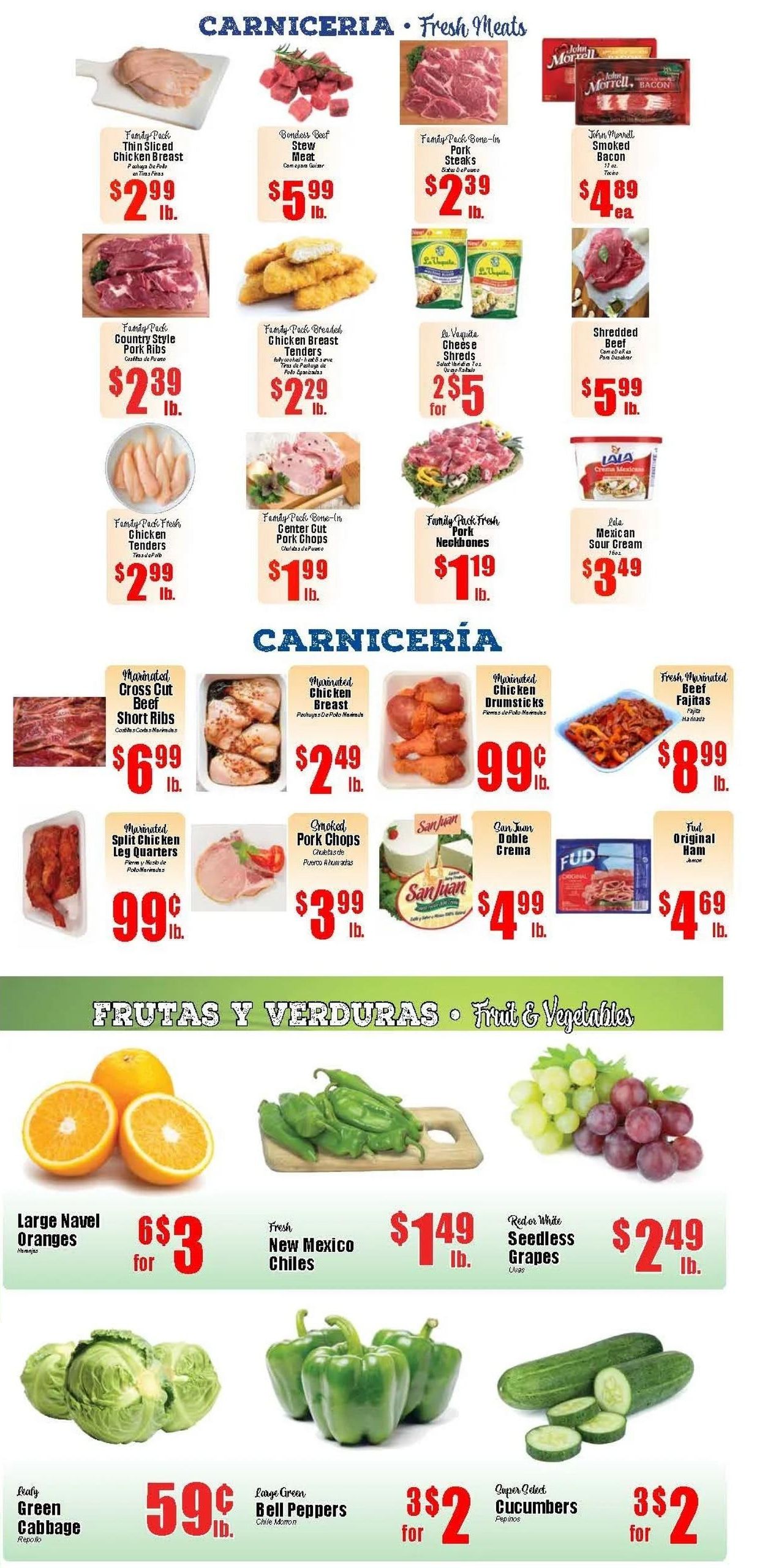 Migalitos Supermercado Weekly Ad August 12 - 18, 2026