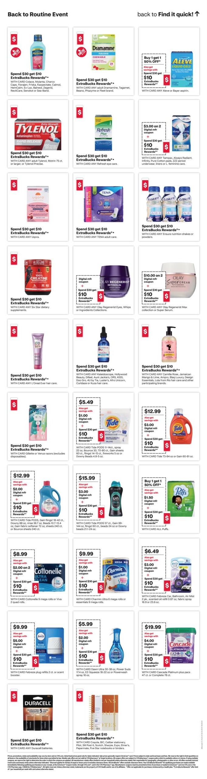 CVS Pharmacy (Philadelphia Area, PA) Weekly Ad August 16 - 22, 2026