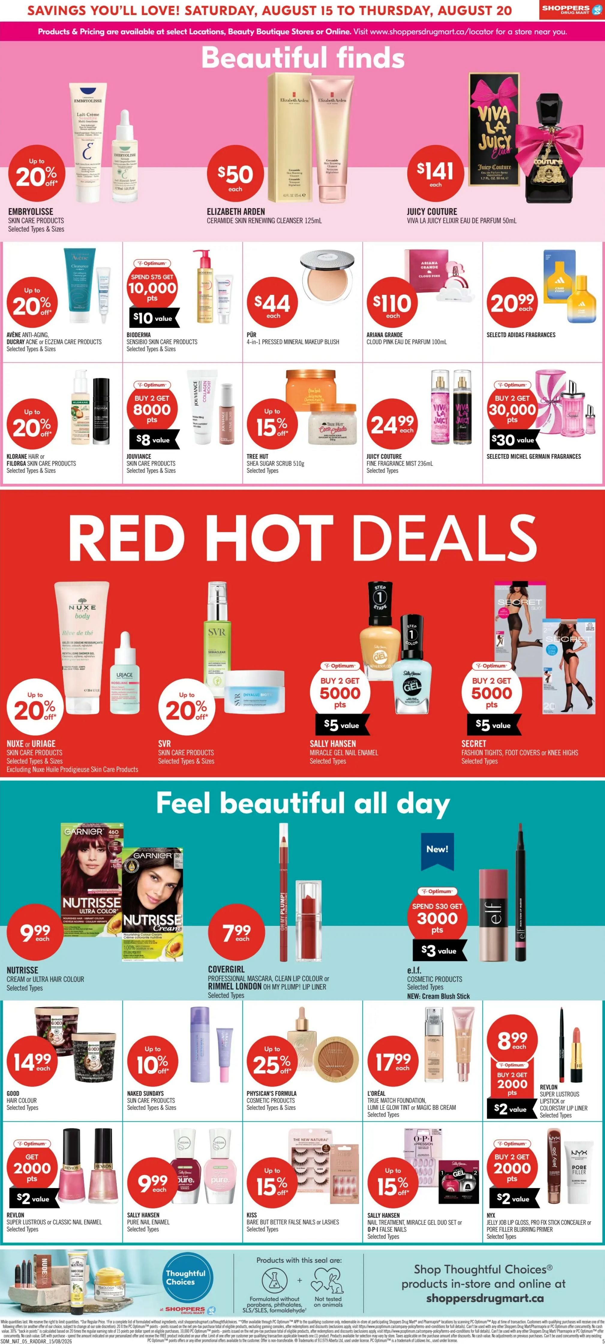 Shoppers Drug Mart (Atlantic) Flyer August 15 to 20