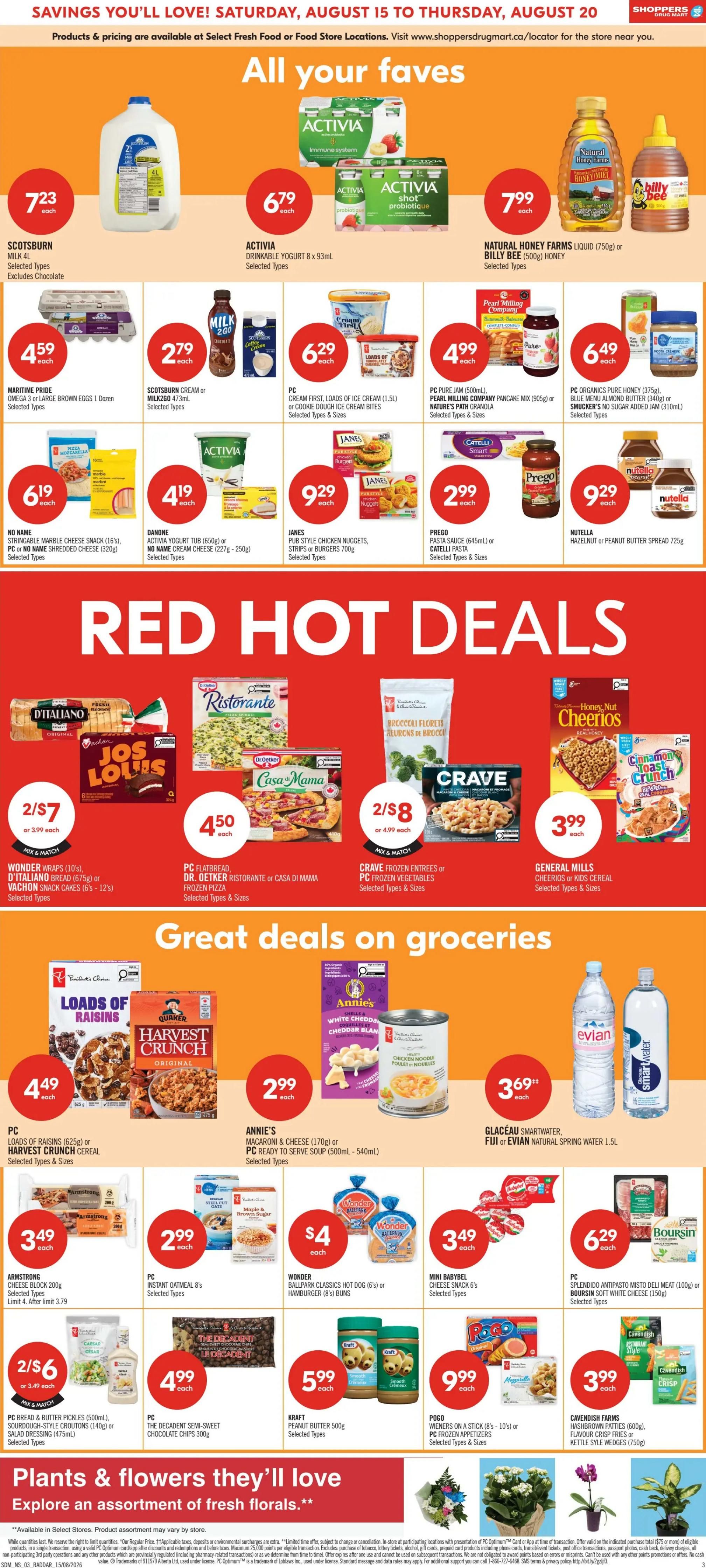 Shoppers Drug Mart (Atlantic) Flyer August 15 to 20
