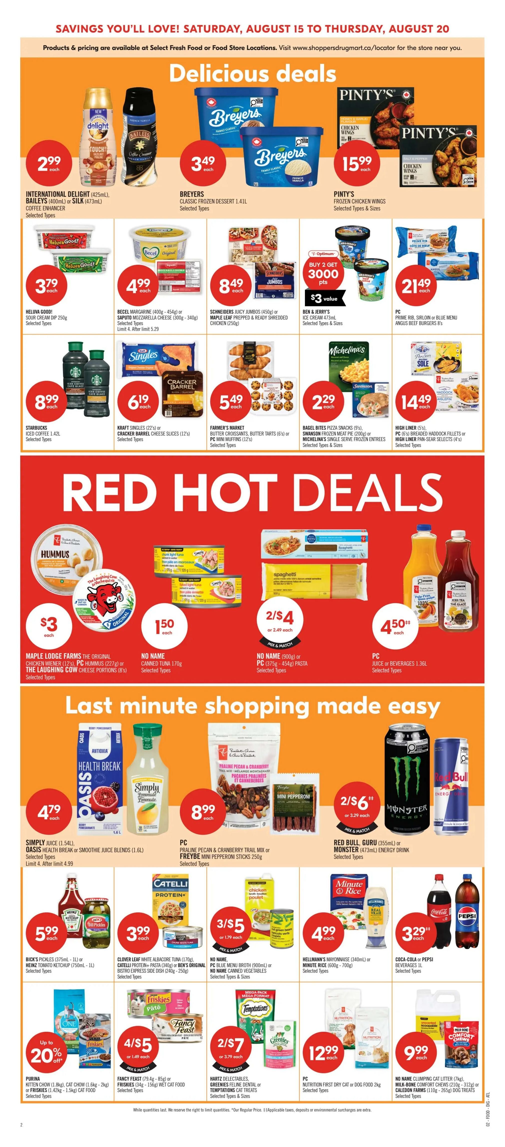 Shoppers Drug Mart (Atlantic) Flyer August 15 to 20