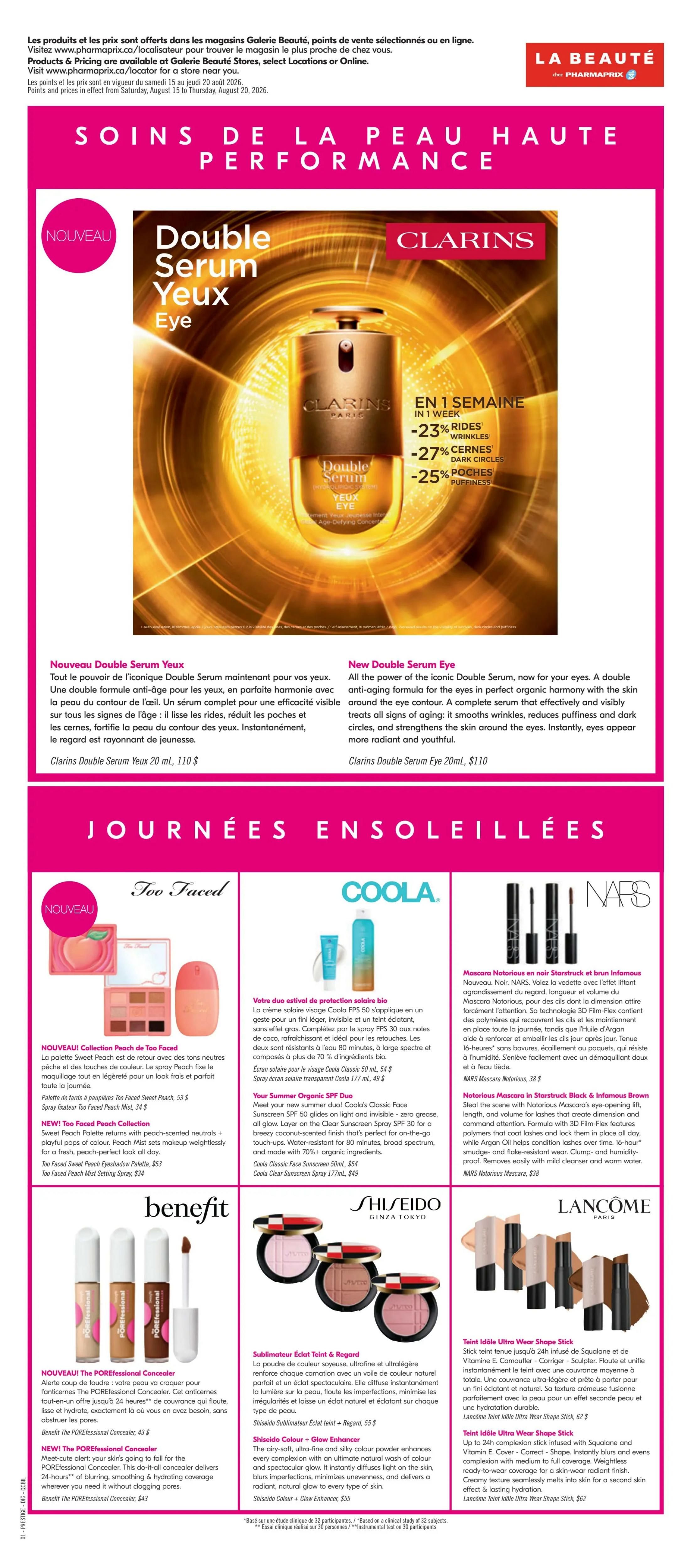 Pharmaprix Flyer August 15 to 20