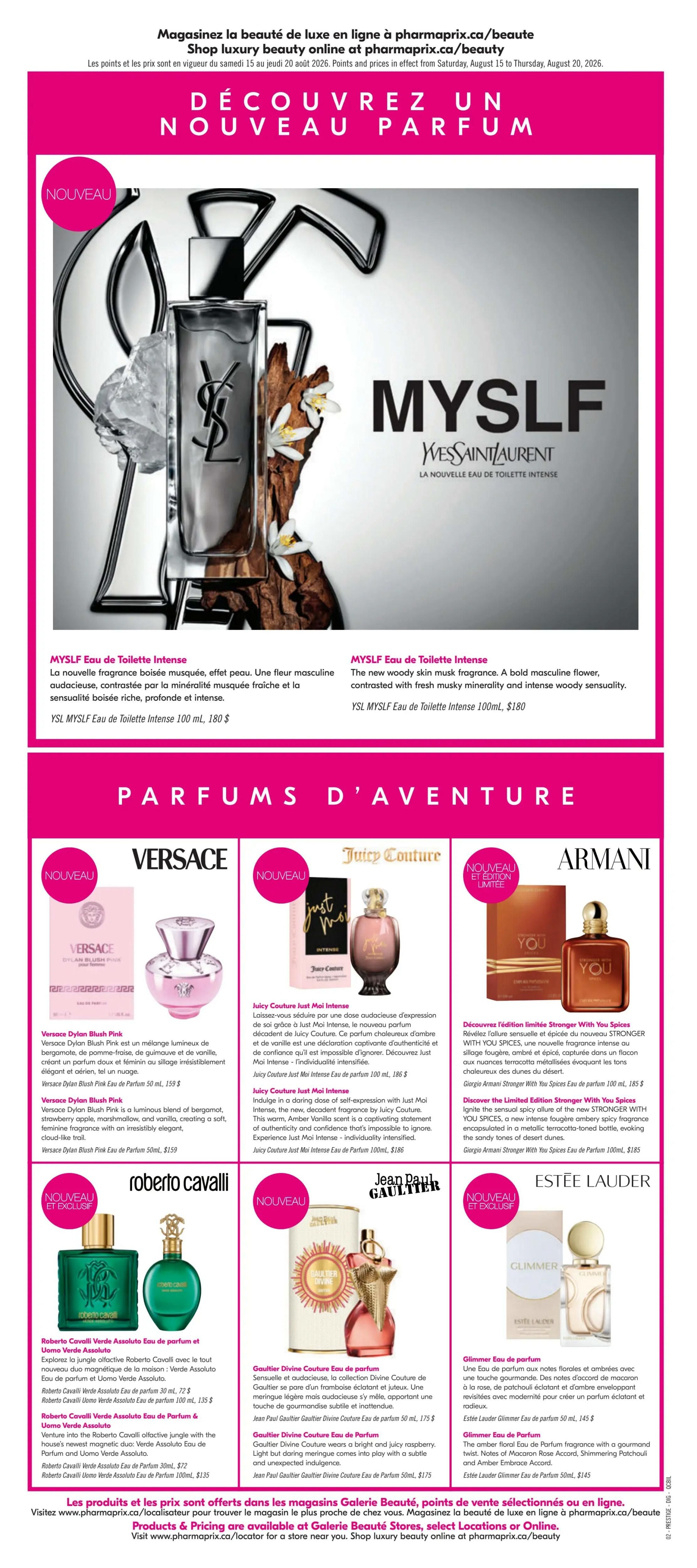 Pharmaprix Flyer August 15 to 20