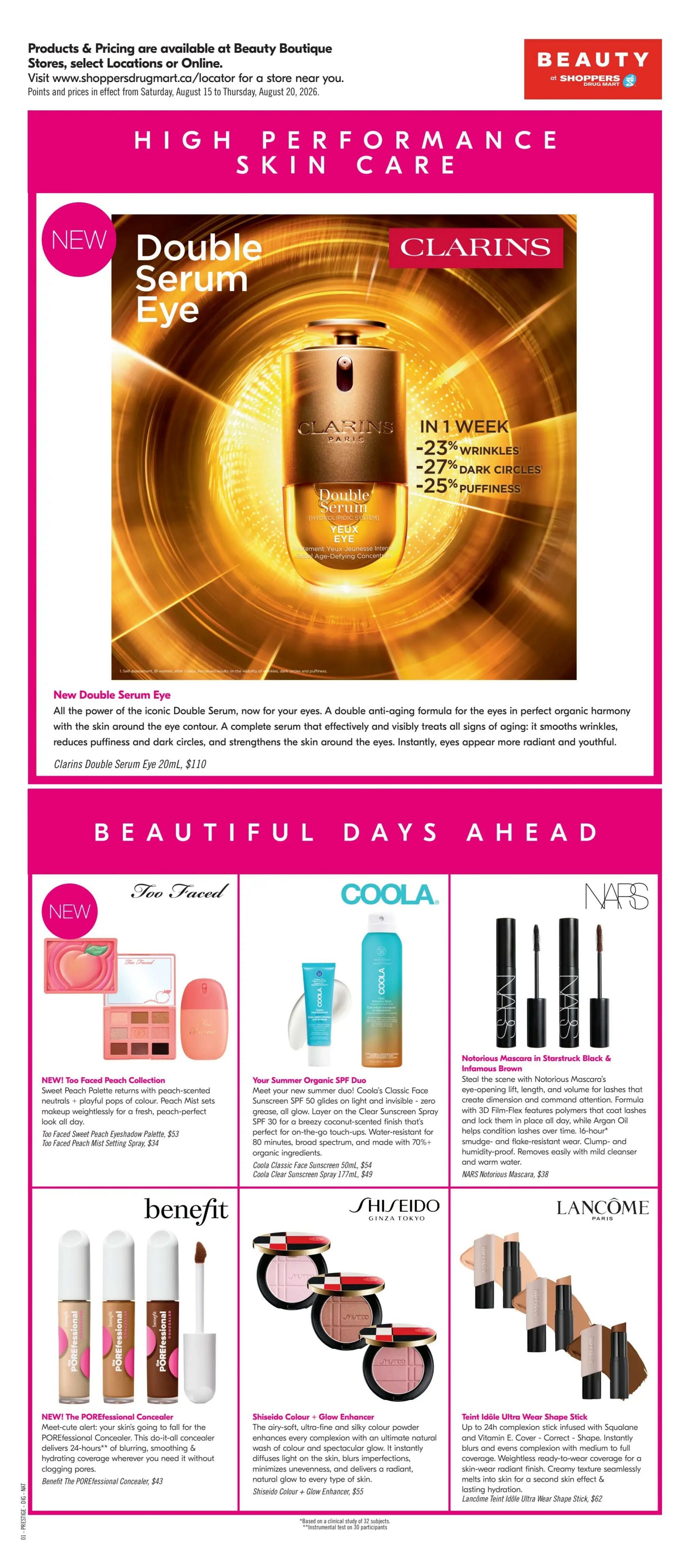 Shoppers Drug Mart (West) Flyer August 15 to 20