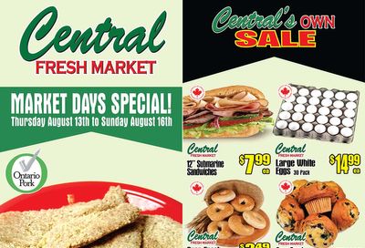 Central Fresh Market Flyer August 13 to 20