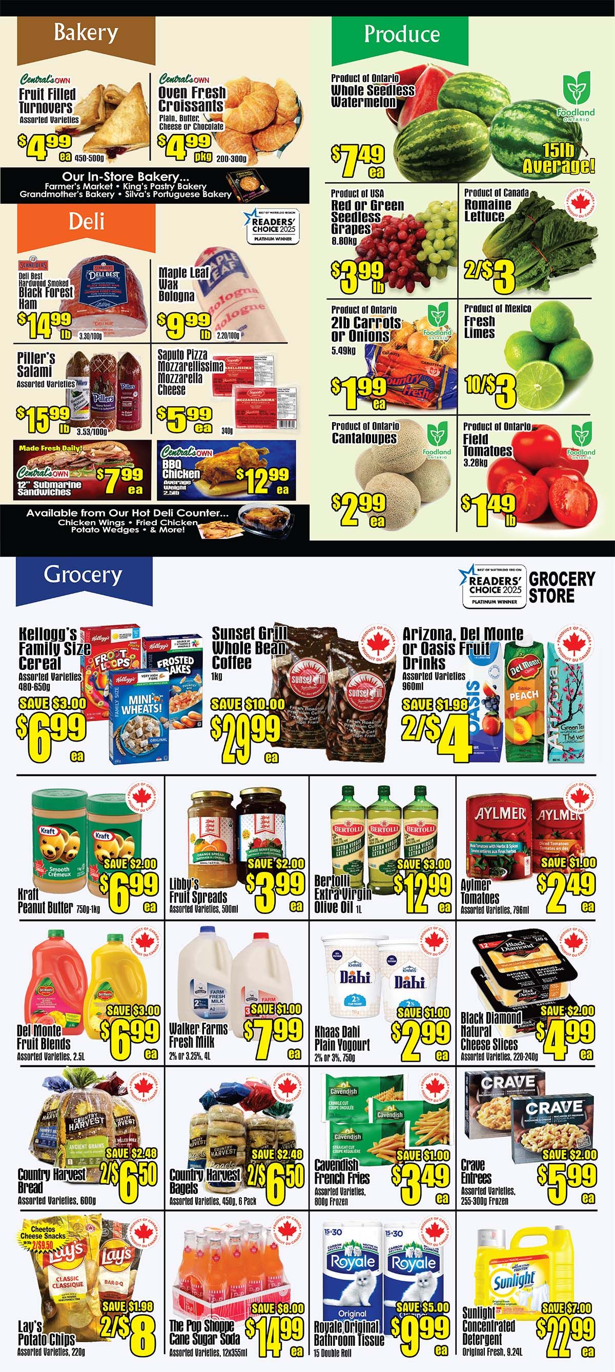 Central Fresh Market Flyer August 13 to 20