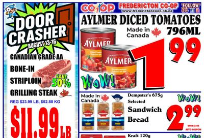 Fredericton Co-op Flyer August 13 to 19