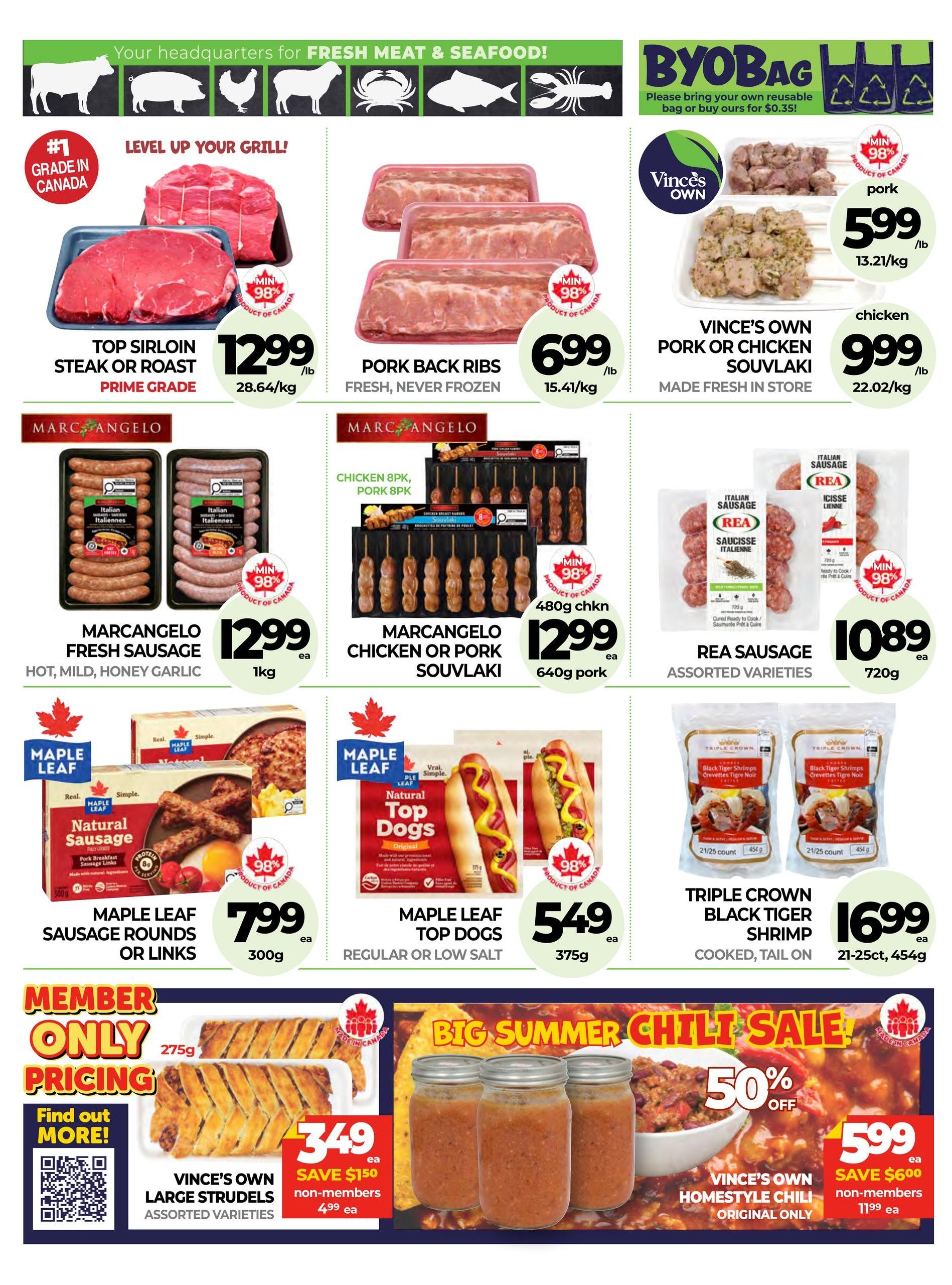 Vince's Market Flyer August 13 to September 2