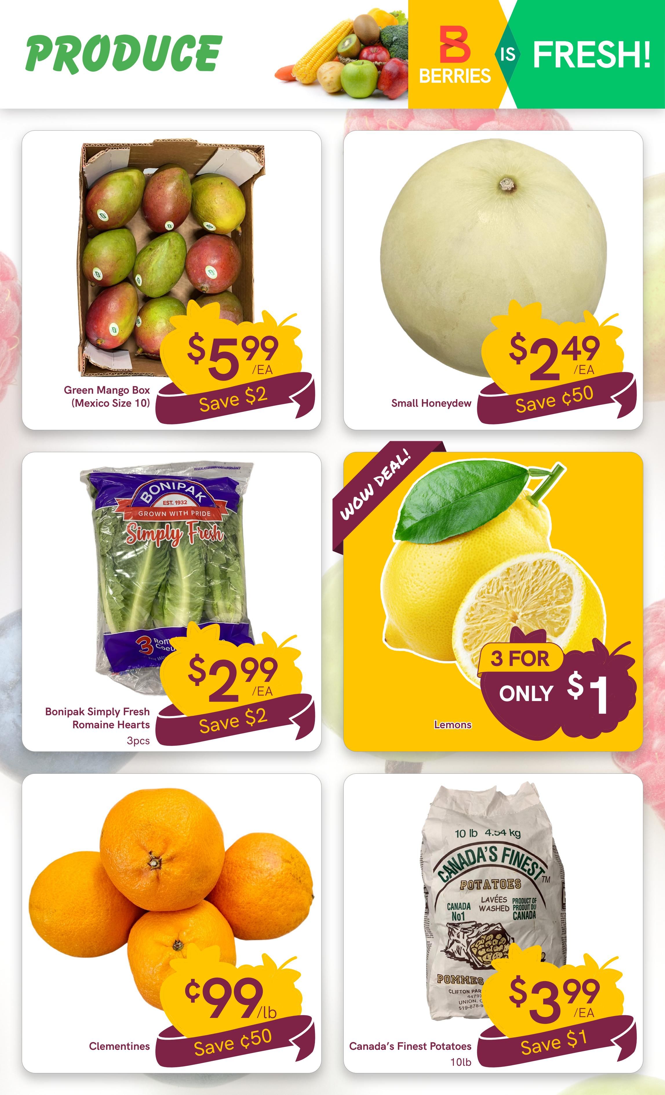 Berries Market Flyer August 13 to 19