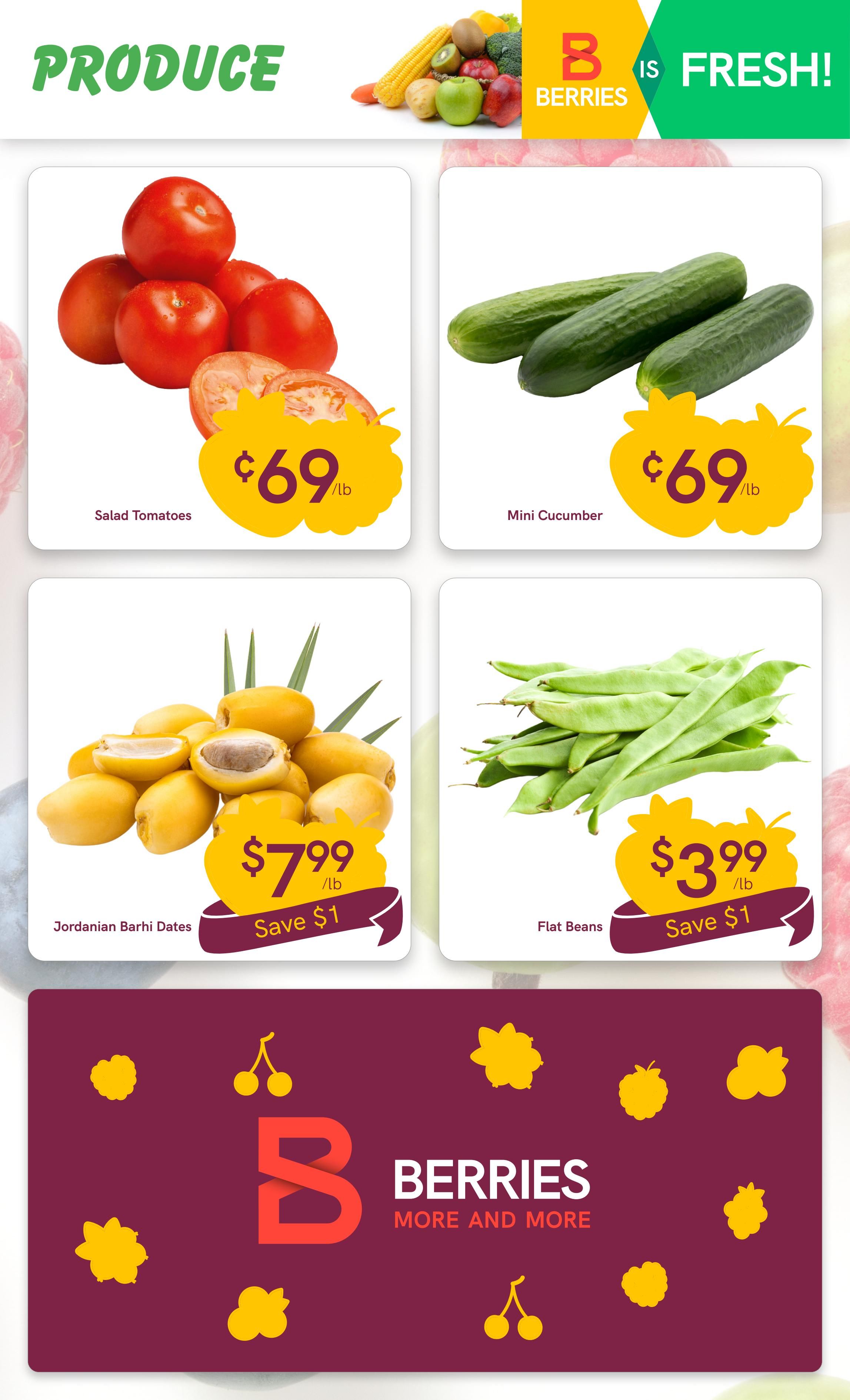 Berries Market Flyer August 13 to 19